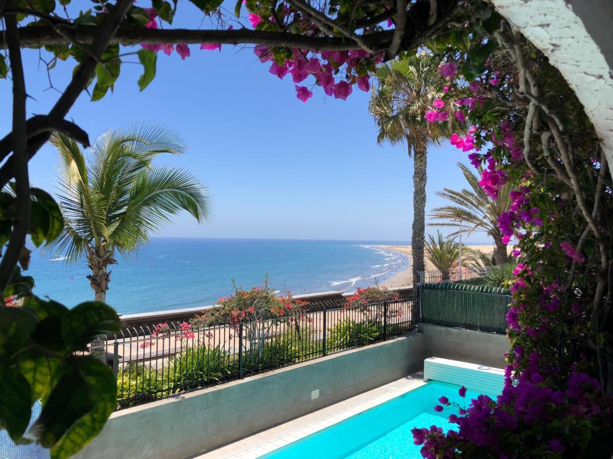 Casa Blanca - Sea View - First Line Leilighet Playa del Inglés Eksteriør bilde